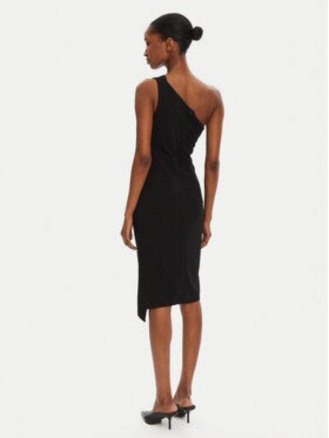 Rinascimento Sukienka koktajlowa CFC0122878003 Czarny Regular Fit