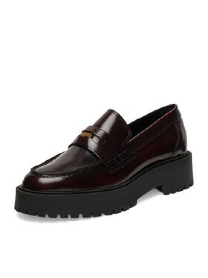 Gino Rossi Loafersy C-CARRIE1 Bordowy