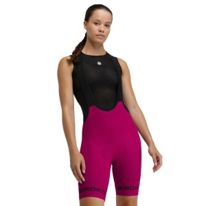 Damskie spodenki rowerowe z materiałów z recyklingu Kolarstwo Siroko BX Colomb