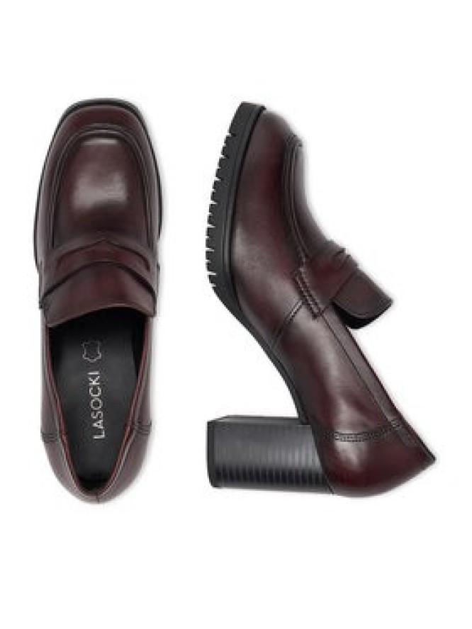 Lasocki Półbuty CEO-WB-GIADA-01C Bordowy