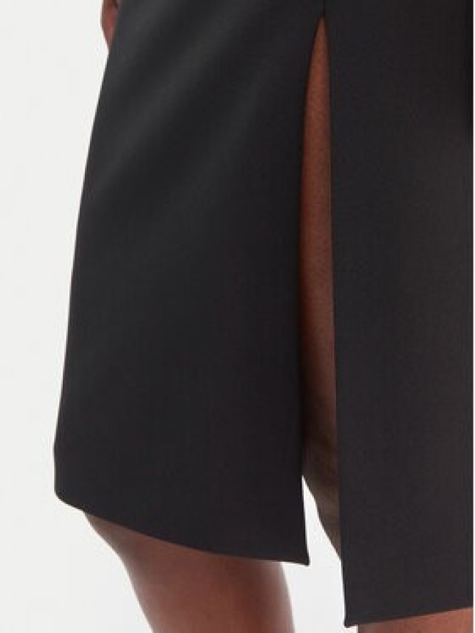 Elisabetta Franchi Spódnica ołówkowa GO-147-61E2-V320 Czarny Regular Fit