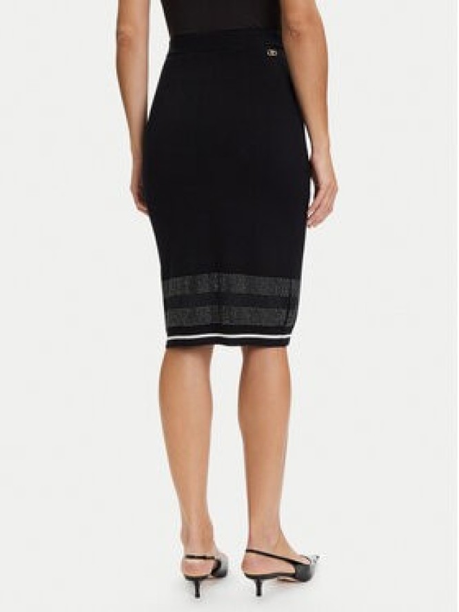 Liu Jo Sport Spódnica ołówkowa TF5211 MS49I Czarny Regular Fit