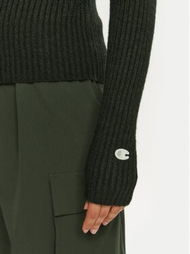 Champion Sweter 117495 Zielony Slim Fit