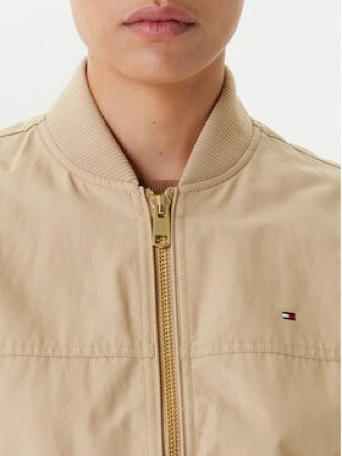 Tommy Hilfiger Kurtka bomber WW0WW45619 Beżowy Relaxed Fit