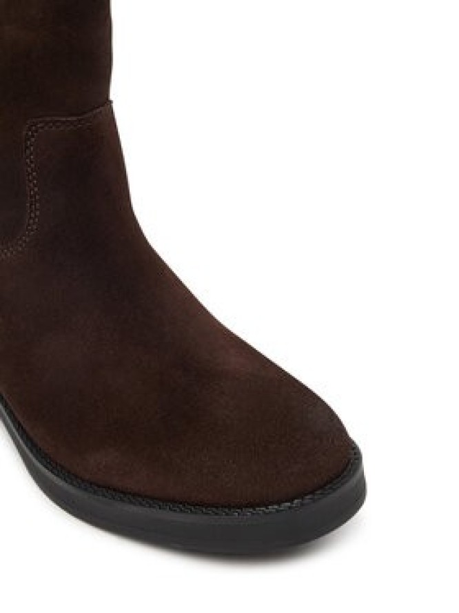 Tommy Jeans Botki Chelsea Boots EN0EN03078 Brązowy ciemny