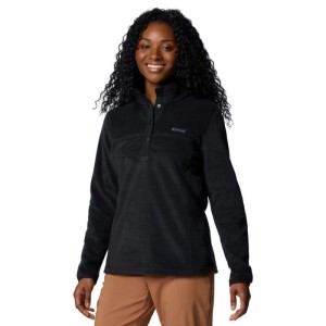 Damska/Panie Benton Springs II Pull Over Fleece Snap SweaT-shirt