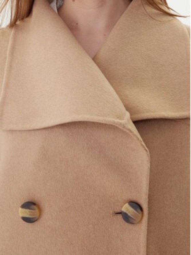 Armani Exchange Płaszcz wełniany XW000715 AF16216 U1051 Beżowy Relaxed Fit