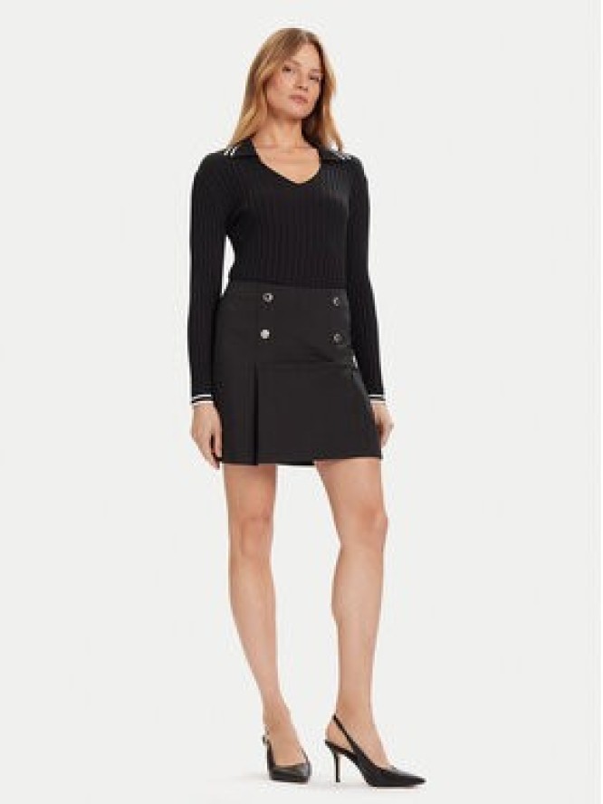 Morgan Spódnica mini 252-JPALE Czarny Slim Fit