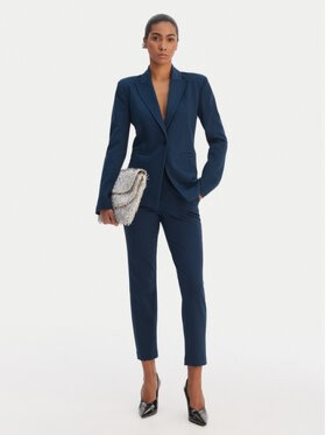 Patrizia Pepe Marynarka 8S0584/A715-CA97 Niebieski Regular Fit