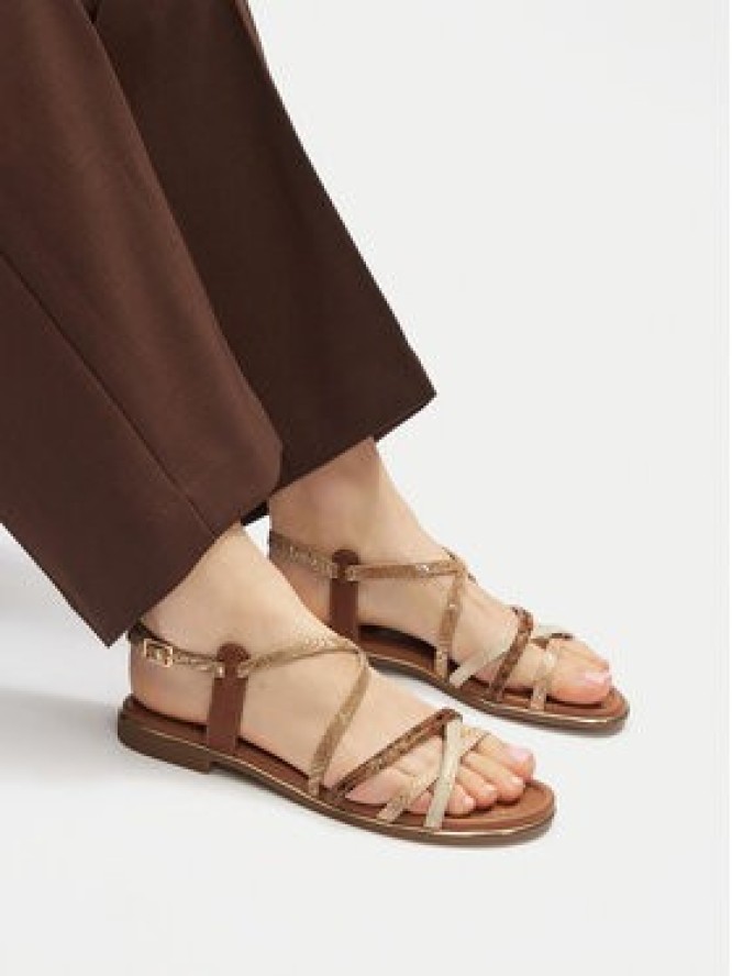 Lasocki Sandały WYL4137-1Z Beżowy