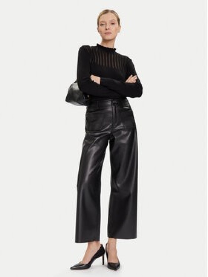 Morgan Sweter 252-MSNOWI Czarny Slim Fit