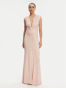 Rinascimento Sukienka wieczorowa CFC0122483003 Różowy Regular Fit