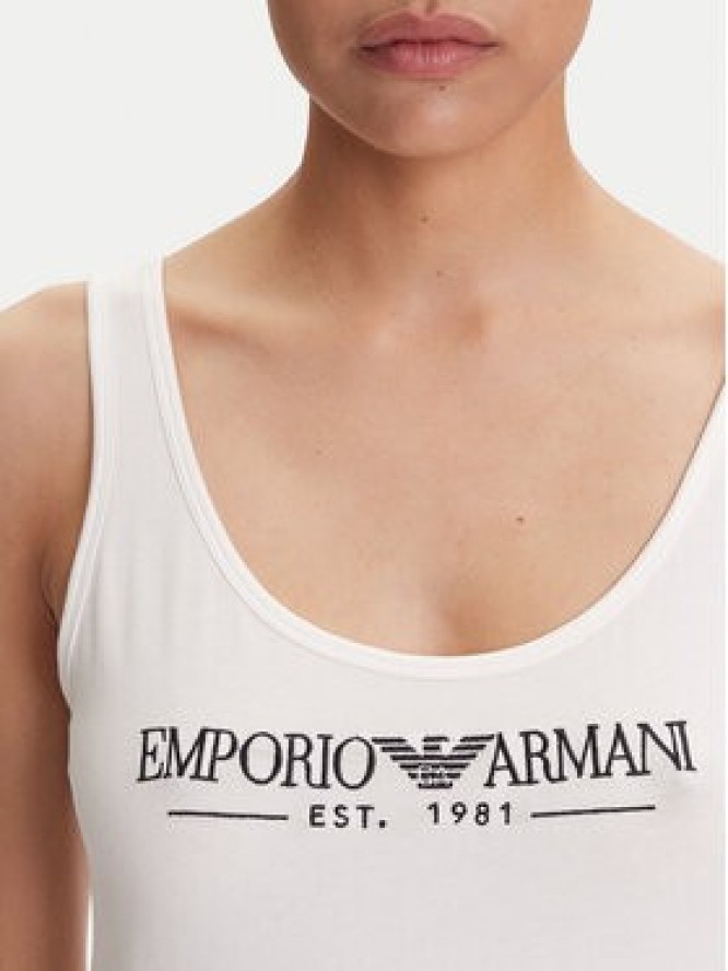 Emporio Armani Underwear Sukienka codzienna EW000494 AF10881 U1131 Biały Regular Fit