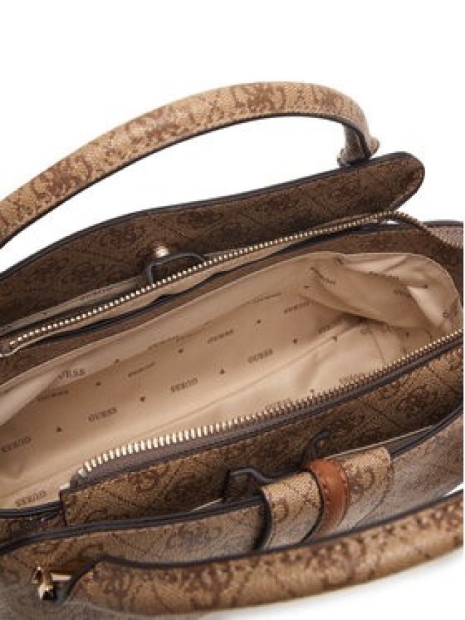 Guess Torebka Yvonne Logo HWSG23 78060 Brązowy