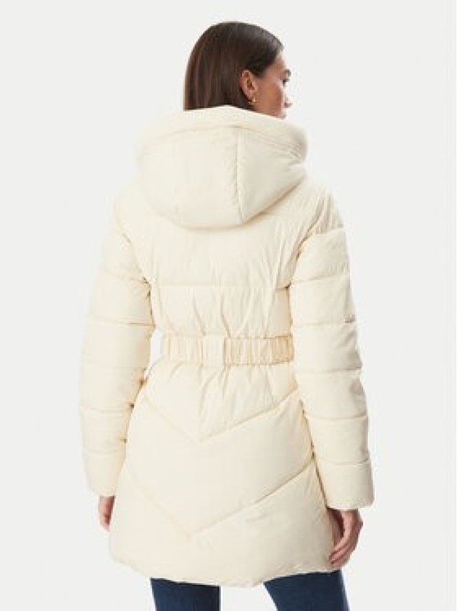 Guess Kurtka zimowa W6BL50 W4144 Kremowy Regular Fit