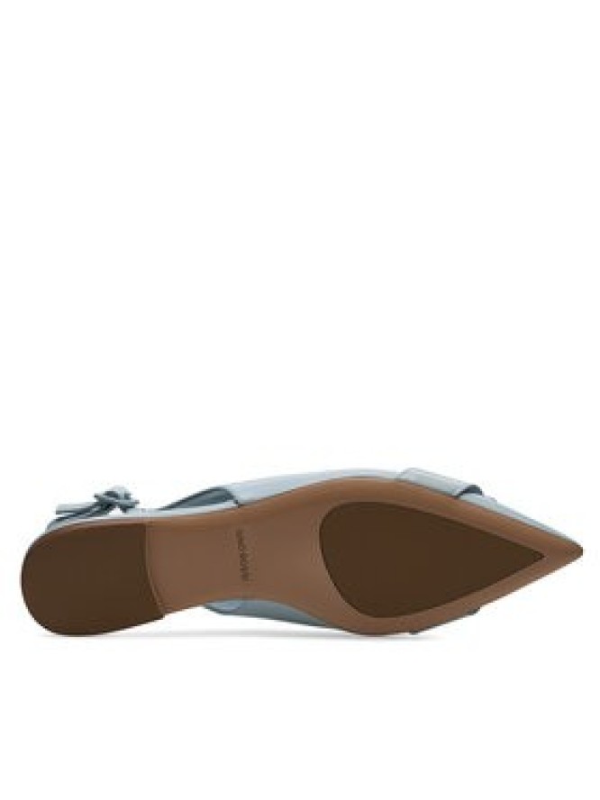 GINO ROSSI Baleriny AGORA-V1166-01-1 Niebieski