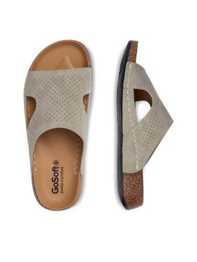 Go Soft Klapki CEO-W25701 Szary