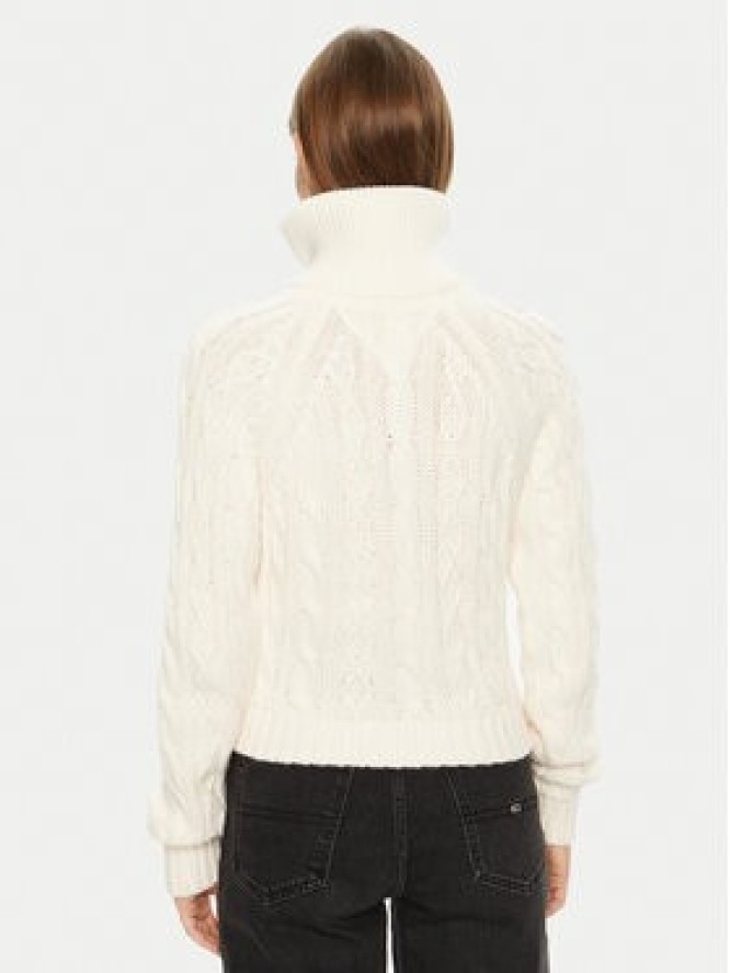 Tommy Jeans Sweter DW0DW20269 Écru Regular Fit