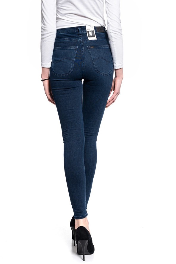 DAMSKIE SPODNIE JEANSOWE LEE IVY SUMMER NIGHT L32EFGVY 112107391