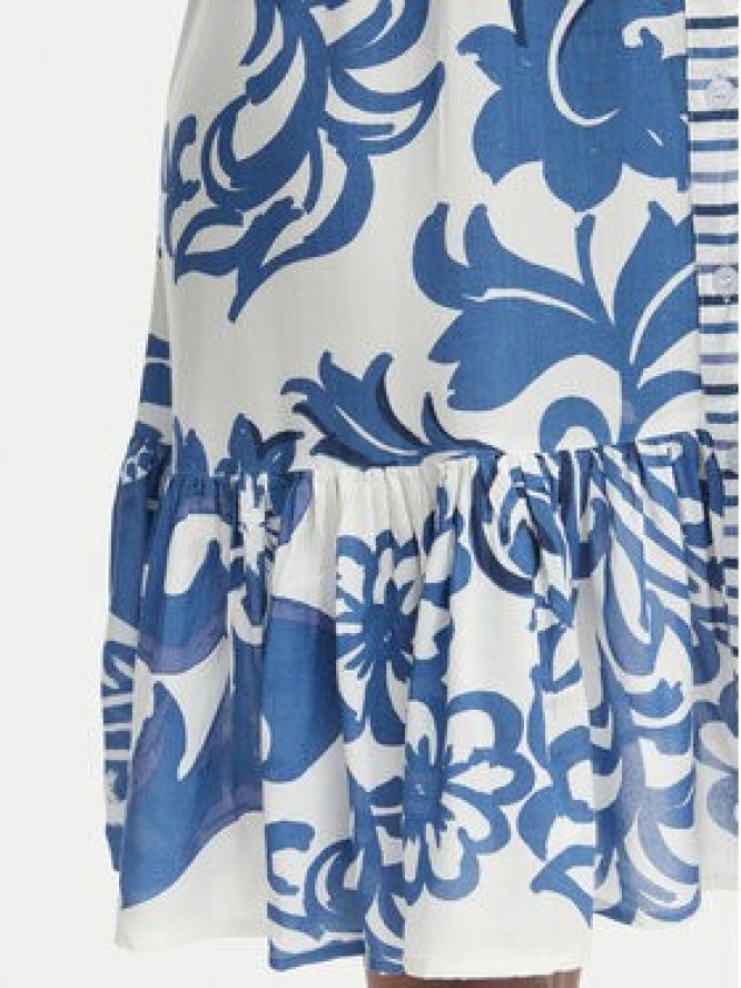 Iconique Sukienka letnia Daphne IC26-036 Niebieski Regular Fit