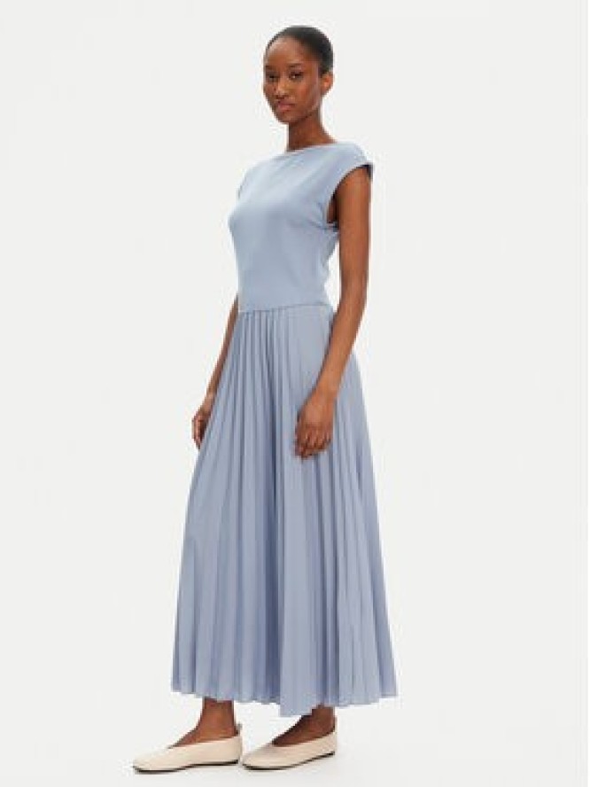 Tommy Hilfiger Sukienka codzienna WW0WW44491 Błękitny Regular Fit