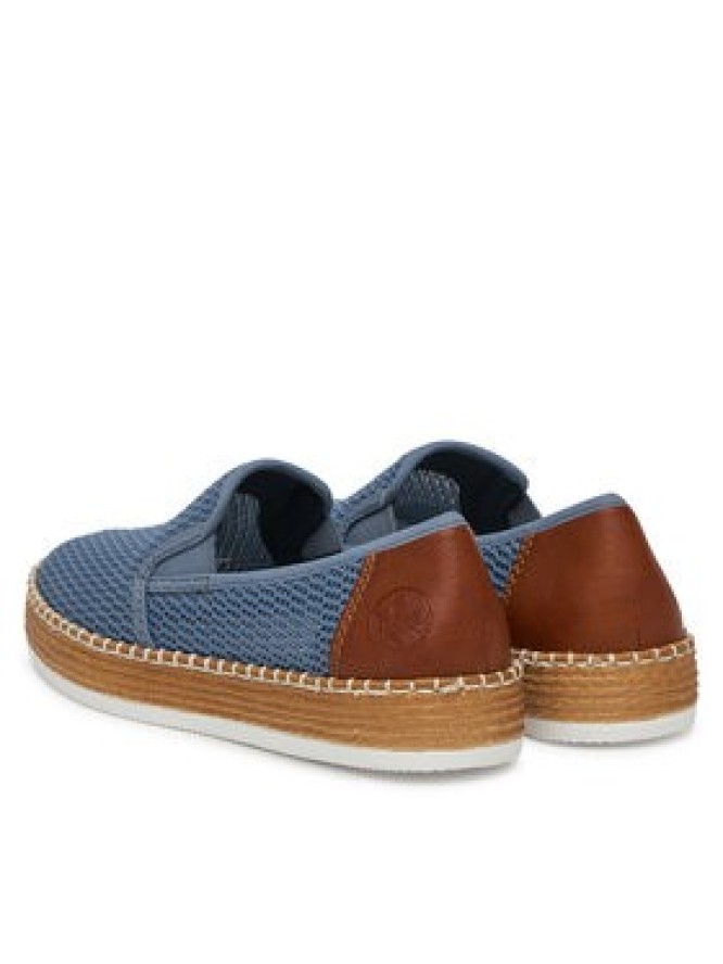 Rieker Półbuty L7873-12 Niebieski