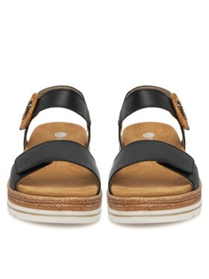 Remonte Sandały D0Q52-00 Czarny