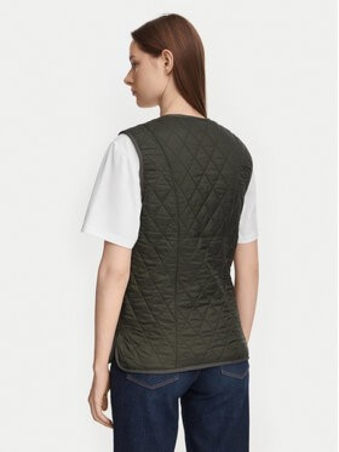 Barbour Bezrękawnik Fleece Betty LLI0003OL71 Zielony ciemny Regular Fit