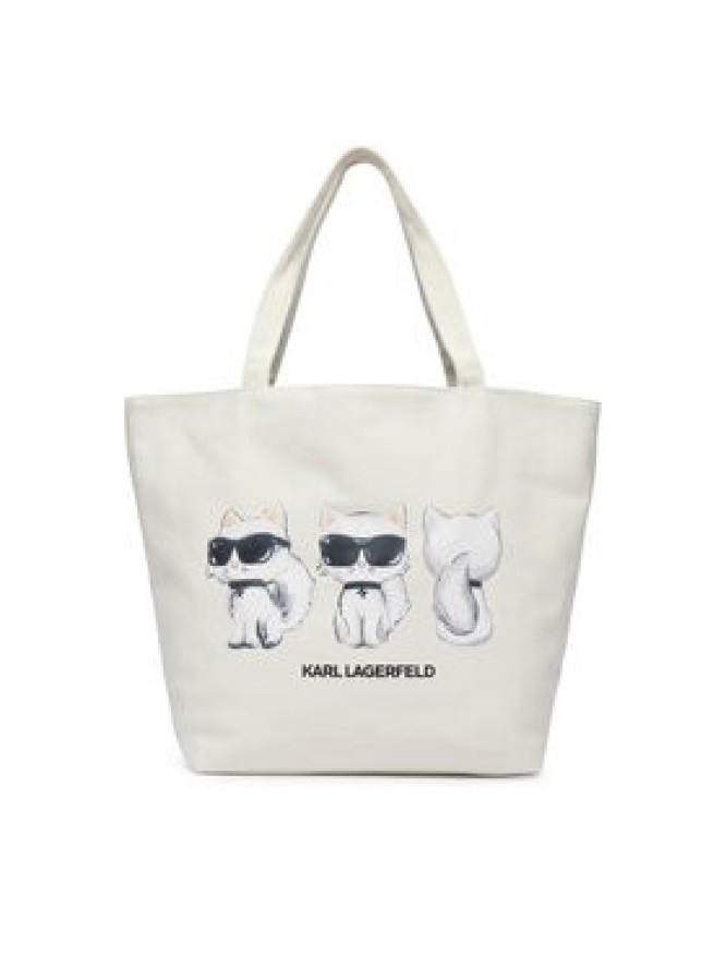 KARL LAGERFELD Torebka B4W50030 Kremowy