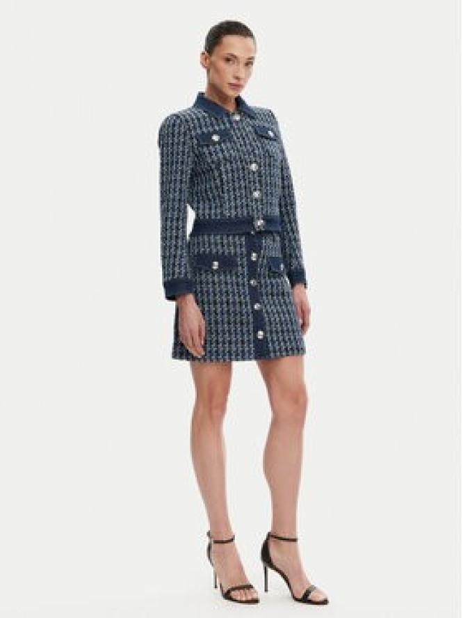 Morgan Spódnica mini 251-JIKI Niebieski Regular Fit