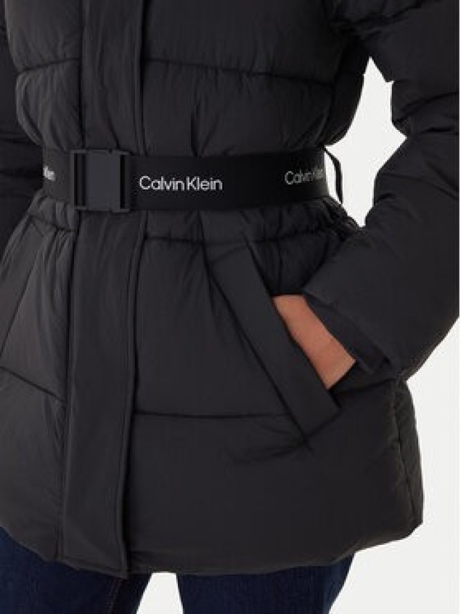 Calvin Klein Jeans Kurtka zimowa LV047D507G Czarny Regular Fit