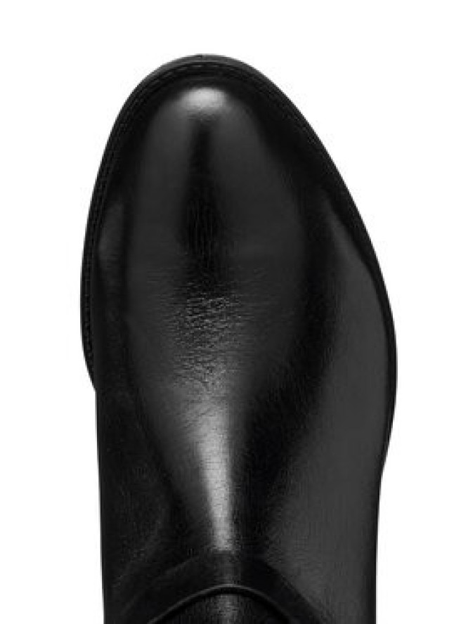 Geox Oficerki D Felicity D56G1B 00043 C9999 Czarny