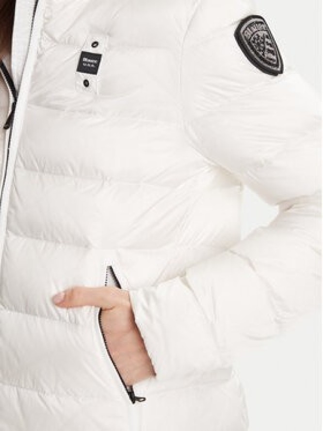 Blauer Kurtka puchowa 25WBLDK03102 Biały Regular Fit