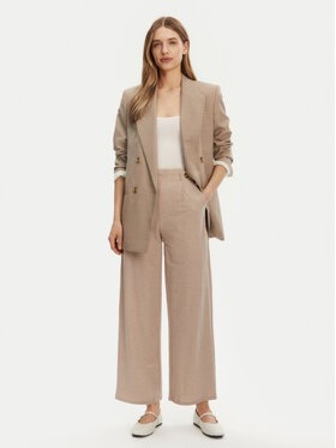 JDY Spodnie materiałowe Birdie Geggo 15320882 Beżowy Regular Fit