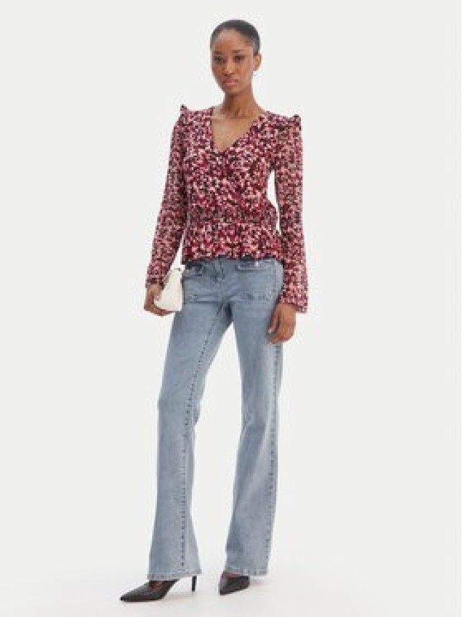 Morgan Bluzka 261-TIBLOO Różowy Slim Fit
