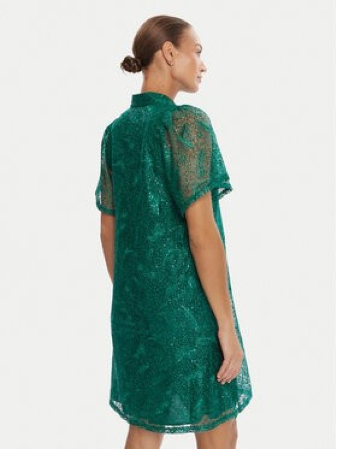 Bruuns Bazaar Sukienka koktajlowa Palm Philly BBW4541 Zielony Loose Fit