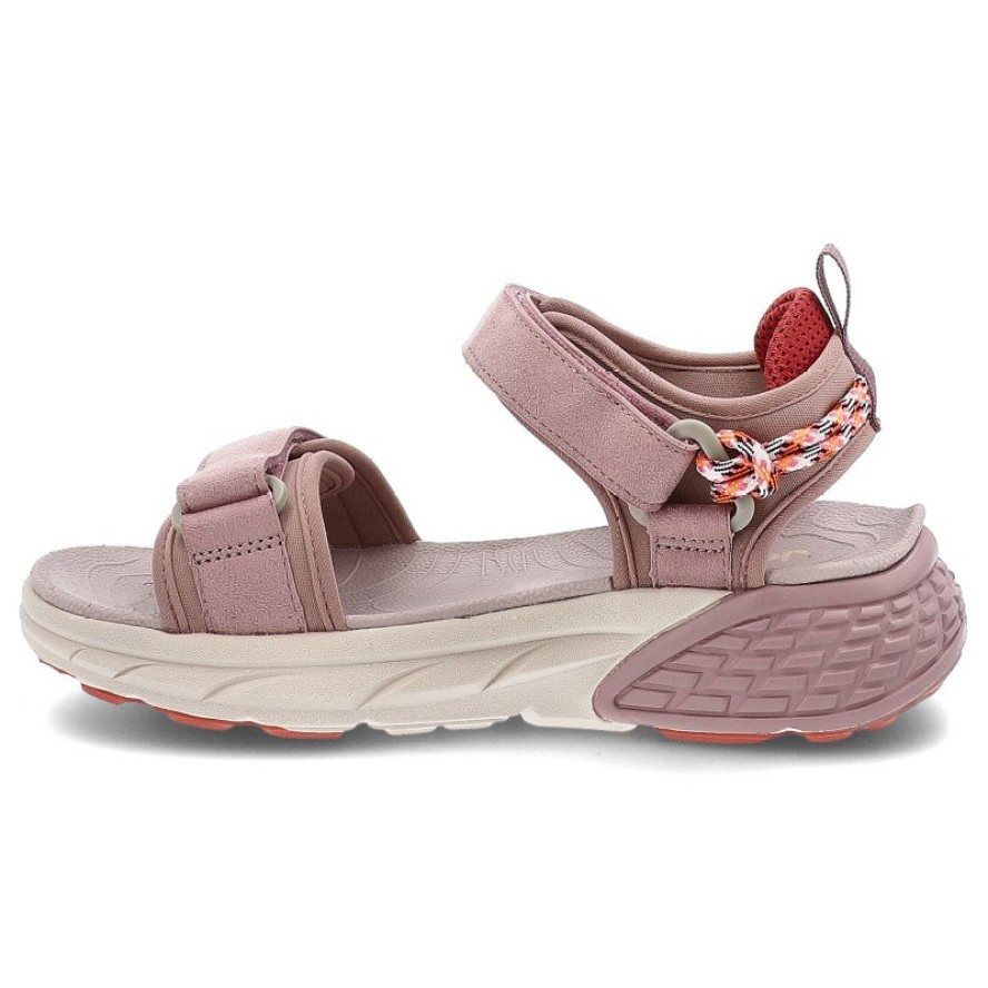 Różowe Sandały Jeep Wygodne Obuwie Damskie