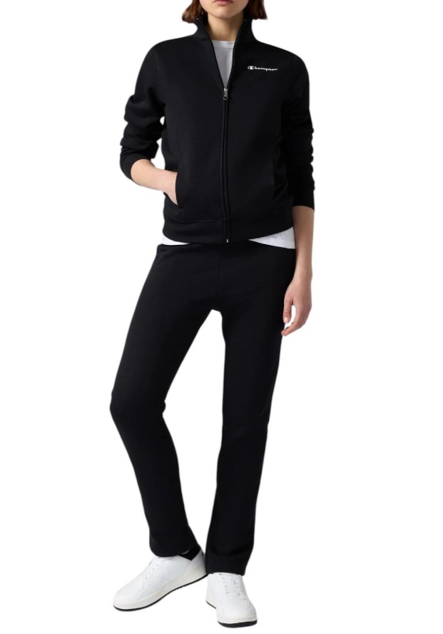 Dres damski Champion Full Zip Suit czarny 118289 KK001