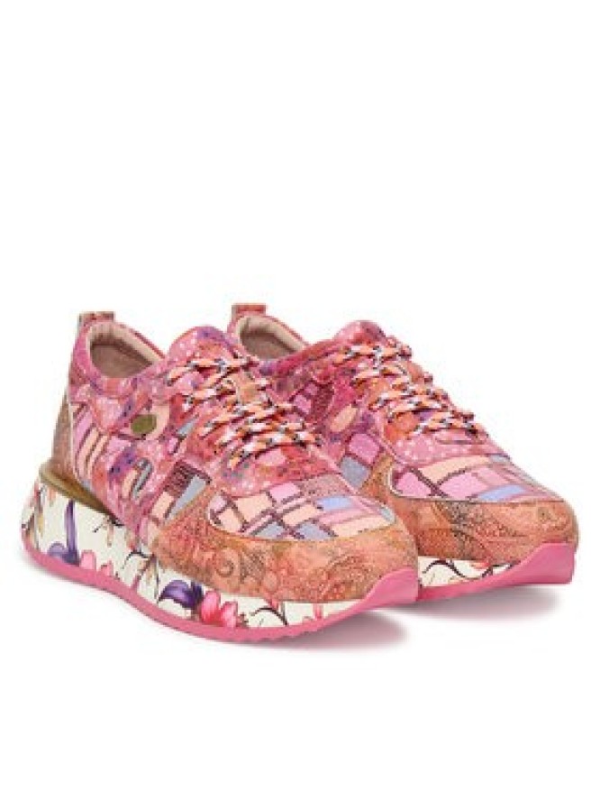 Laura Vita Sneakersy Delphine 07 Różowy