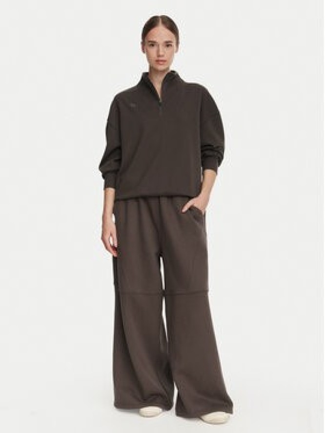 Kappa Bluza 372664W Brązowy Oversize