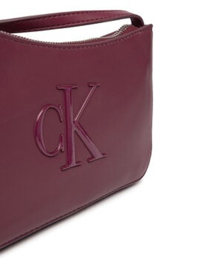 Calvin Klein Torebka Bold Ck Mini Bag LV04F1125G Bordowy