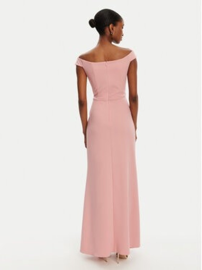 Rinascimento Sukienka wieczorowa CFC0122859003 Różowy Regular Fit