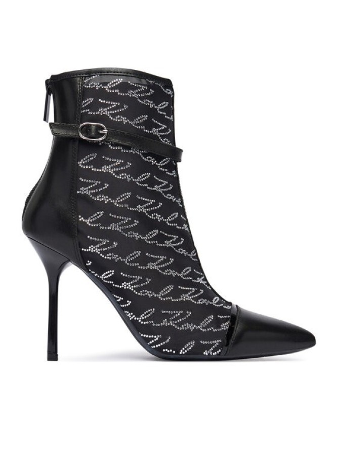 KARL LAGERFELD Botki Sarabande KL30976 Czarny