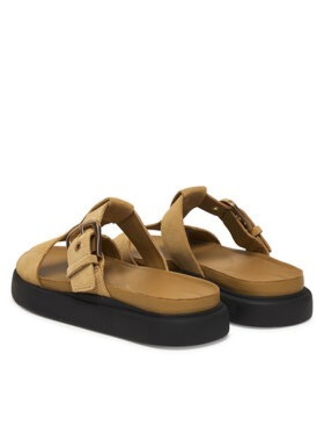 Clarks Klapki Aristella West 26185811 Brązowy