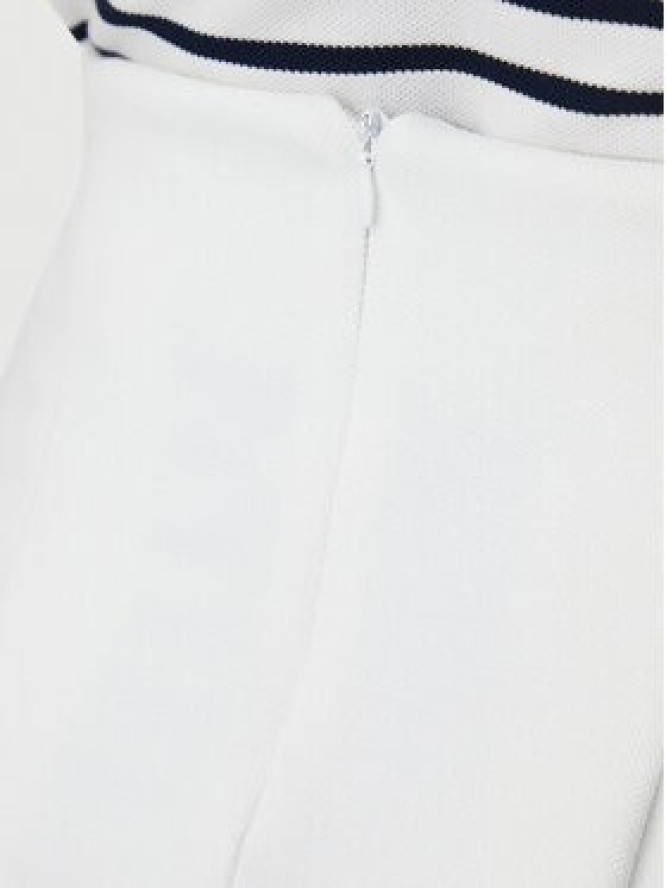 Tommy Jeans Spódnica mini Badge DW0DW20268 Écru Regular Fit