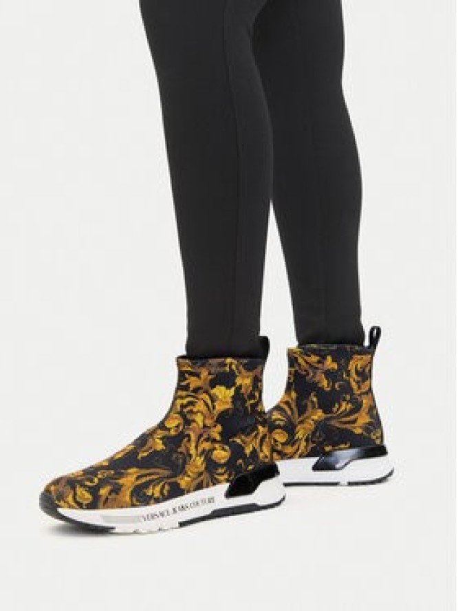 Versace Jeans Couture Botki 79VA3SA4 Czarny