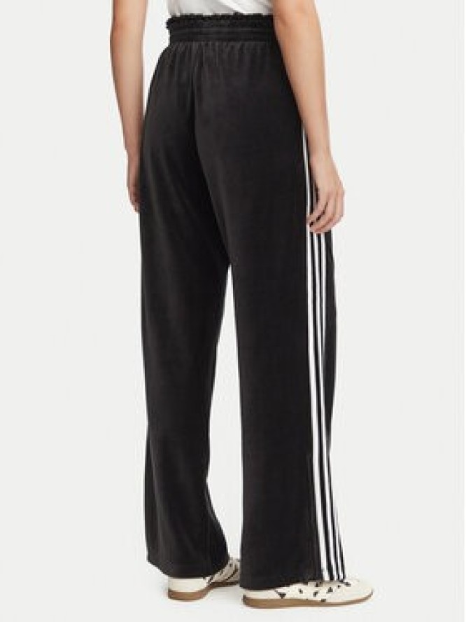 adidas Spodnie dresowe Velour LG4295 Czarny Loose Fit