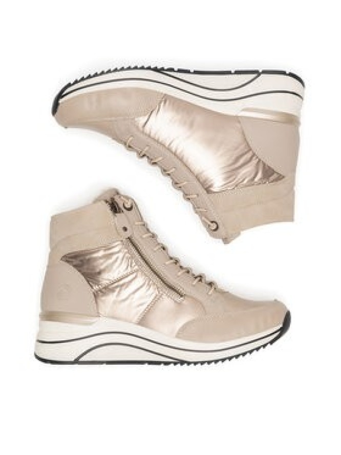 Remonte Botki D0T72-60 Beżowy