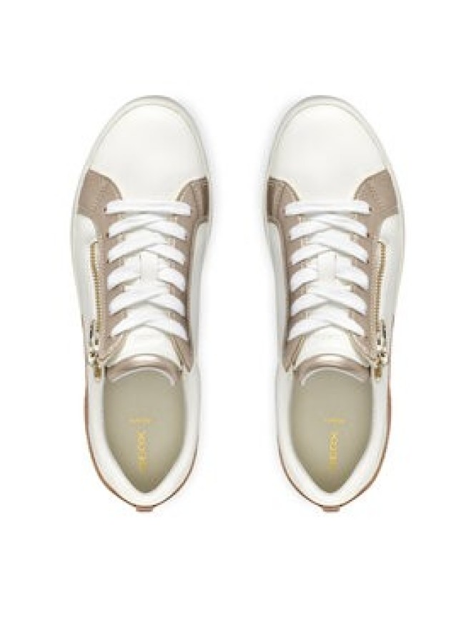 Geox Sneakersy D Blomiee D466HJ 05422 C1R8Z Biały