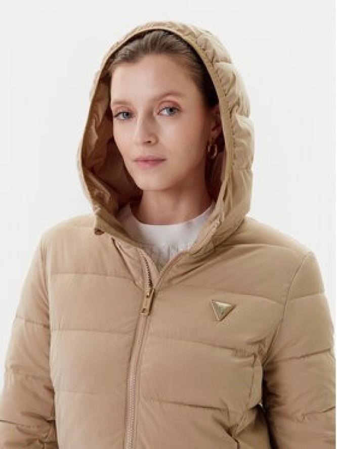Guess Kurtka zimowa V4YL05 WF3X0 Beżowy Regular Fit